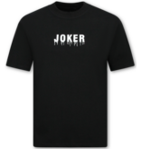 True Rise T shirt Heren met Print  - Joker Tshirt met Opdruk - Oversized T shirt Heren  - Funny shirt  -1791- Zwart