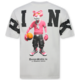 Funny Panther T-shirt - Heren Tshirt met Opdruk - Oversized T shirt Heren -1971- Grijs