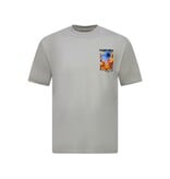 True Rise Casablanca Heren T shirt Oversized - T shirt Heren met Print Puzzel -1997- Grijs