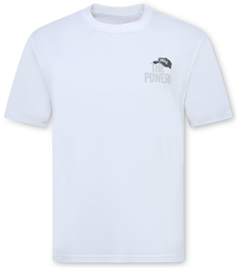 True Rise T shirt Heren - T shirt Heren met Print  - T shirt Heren Grappig- Fun Shirts Simpsons -1982- Wit