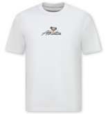 True Rise  T shirt Heren - T shirt Heren met Print Grappig - Heren Tshirt met Opdruk - Funny Shirt Mouse  -1975- Wit