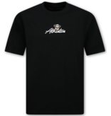 True Rise  T shirt Heren met Print Grappig - T shirt Heren - Heren Tshirt met Opdruk - Funny Shirt Mouse  -1975- Zwart