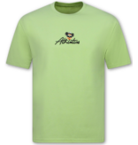 True Rise T shirt Heren - Funny Shirt Mouse - T shirt Heren met Print Grappig - Heren Tshirt met Opdruk -1975- Groen