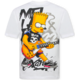 Oversized T shirt Heren  - Tshirt Heren met Print - T-shirts Heren Grappig - Fun Shirt Simpsons -1991- Wit