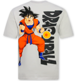 True Rise Heren Tshirts Dragon Ball - Tshirts Heren Grappig - Oversized T shirt Heren -1965-  Grijs