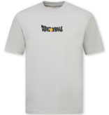 True Rise Heren Tshirts Dragon Ball - Tshirts Heren Grappig - Oversized T shirt Heren -1965-  Grijs