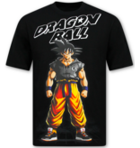 True Rise Dragon Ball Z Shirt Heren - T shirts Heren Grappig - Oversized T shirt Heren -312- Zwart