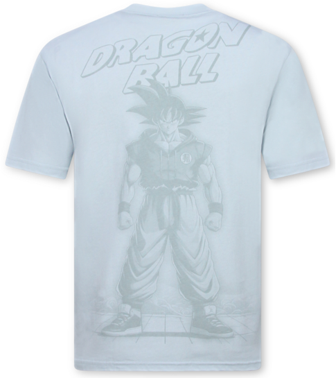 True Rise Dragon Ball Z Shirt Heren - Oversized T shirt Heren  - T shirts Heren Grappig -312- Blauw