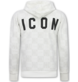 True Rise Trainingspak Heren ICON - Tracksuit Heren Twinset - Joggingpak Heren Volwassenen -5837- Wit