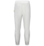 True Rise Trainingspak Heren ICON - Tracksuit Heren Twinset - Joggingpak Heren Volwassenen -5837- Wit