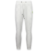 True Rise Trainingspak Heren ICON - Tracksuit Heren Twinset - Joggingpak Heren Volwassenen -5837- Wit