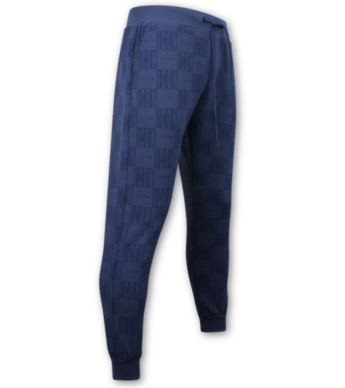 True Rise Trainingspak Heren ICON - Tracksuit Heren Twinset - Joggingpak Heren Volwassenen -5837- Blauw