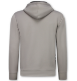 True Rise ICON Joggingpak Heren - Trainingspak Volwassenen - Heren Huispak - Tracksuit Heren - 6153 - Grijs