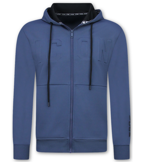 True Rise ICON Joggingpak Heren Volwassenen - Heren Trainingspakken - Heren Huispak - Tracksuit - 6153 -Blauw