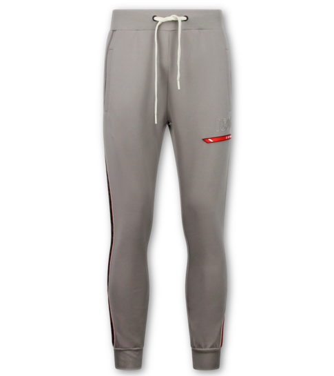 True Rise Trainingspak Heren ICON - Joggingpak Heren Volwassenen -Heren Huispak - Tracksuit - 6157 - Grijs