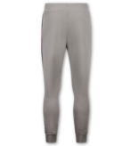 True Rise Trainingspak Heren ICON - Joggingpak Heren Volwassenen -Heren Huispak - Tracksuit - 6157 - Grijs