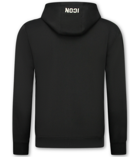 True Rise Trainingspak Heren ICON - Joggingpak Heren Volwassenen - Huispak Heren - Tracksuit - 6157 - Zwart