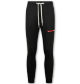 True Rise Trainingspak Heren ICON - Joggingpak Heren Volwassenen - Huispak Heren - Tracksuit - 6157 - Zwart