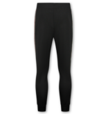 True Rise Trainingspak Heren ICON - Joggingpak Heren Volwassenen - Huispak Heren - Tracksuit - 6157 - Zwart