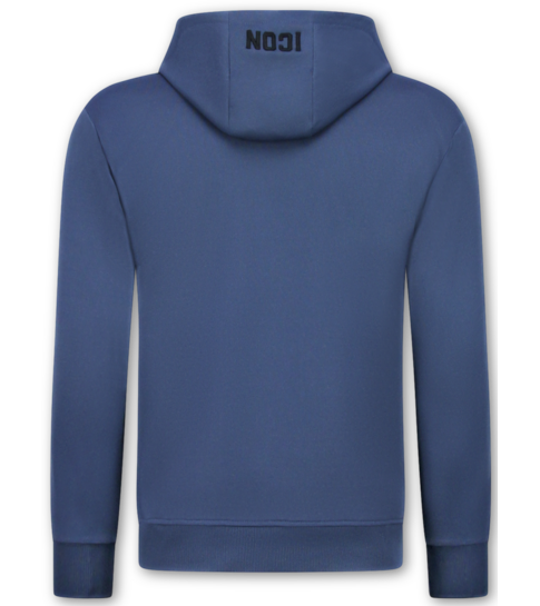 True Rise Trainingspakken Heren ICON - Joggingpak Heren - Huispak Heren Volwassenen - Tracksuit - 6157 - Blauw