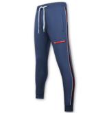 True Rise Trainingspakken Heren ICON - Joggingpak Heren - Huispak Heren Volwassenen - Tracksuit - 6157 - Blauw