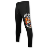 True Rise ICON Tweedelige Set - Heren Trainingspakken Volwassenen - Joggingpak Heren - Huispak Heren - 088 - Zwart