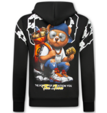 True Rise ICON Tweedelige Set - Heren Trainingspakken Volwassenen - Joggingpak Heren - Huispak Heren - 088 - Zwart