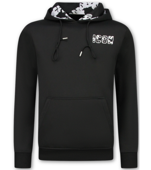 True Rise ICON Tweedelige Set - Heren Trainingspakken Volwassenen - Joggingpak Heren - Huispak Heren - 088 - Zwart