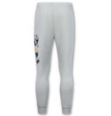 True Rise Simpsons Tweedelige Set - Heren Trainingspakken Volwassenen - Joggingpak Heren - Huispak Heren - 089 - Grijs