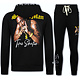 Tupac Kleding  - Joggingpak Heren  2Pac - Tupac Trainingspakken Heren - 3389 - Zwart