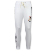 True Rise 2Pac Kleding  - Joggingpak Heren - Tupac Trainingspakken Heren - 3389 - Wit