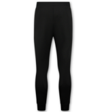 True Rise Trainingspak Heren Teddy Bear- Joggingpak Heren Volwassenen - Huispak Heren  - 6052- Zwart/Rood