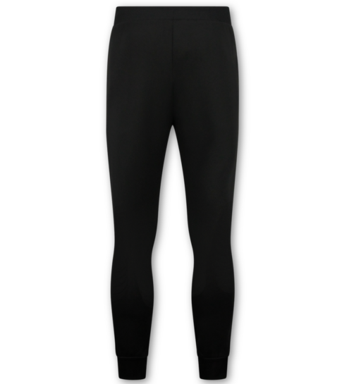 True Rise Trainingspak Heren Teddy Bear- Joggingpak Heren Volwassenen - Huispak Heren  - 6052- Zwart/Rood