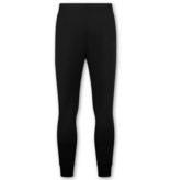 True Rise Trainingspak Heren - Teddy Bear Joggingpak Heren Volwassenen -  Huispak Heren - 6052- Zwart/Geel