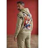 True Rise Tweedelige Set ICON- Trainingspak Heren - Joggingpak Heren - Huispak Heren - 088 - Bruin