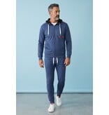 True Rise Trainingspakken Heren ICON - Joggingpak Heren - Huispak Heren Volwassenen - Tracksuit - 6157 - Blauw