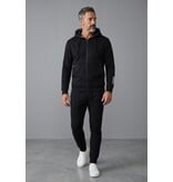True Rise Heren Trainingspakken - ICON Joggingpak Heren Volwassenen - Heren Huispak - Tracksuit Heren - 6153 - Zwart