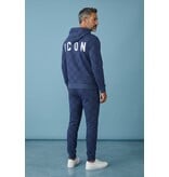 True Rise Trainingspak Heren ICON - Tracksuit Heren Twinset - Joggingpak Heren Volwassenen -5837- Blauw