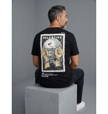 True Rise Free Palestine Oversized T shirt Heren - T shirt Heren met Print - 183-  Zwart