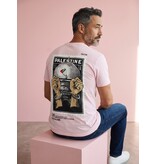 True Rise Free Palestine T shirt - Oversized T shirt Heren - T shirt Heren met Print - 183-  Roze