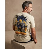 True Rise Heren Tshirt met Opdruk - Morocco Heren Shirts - T shirt Heren met Print - 186-  Bruin