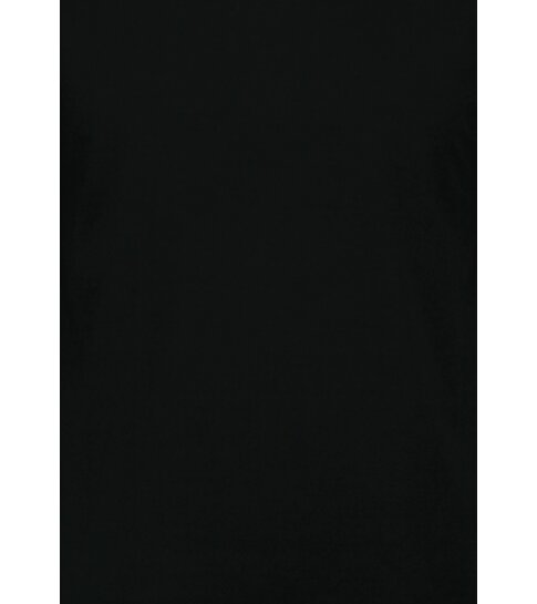 True Rise Oversized T shirt Heren  - Effen T shirt Heren  Blanco - MD6530 - Zwart