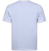 True Rise Oversized T shirt Heren  - Effen T shirt Heren  Blanco - MD6530 - Wit