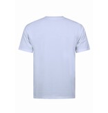 True Rise Oversized T shirt Heren  - Effen T shirt Heren  Blanco - MD6530 - Wit