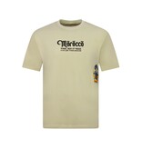 True Rise Heren Tshirt met Opdruk - Morocco Heren Shirts - T shirt Heren met Print - 186-  Bruin
