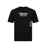 True Rise Morocco Heren Shirts - T shirt Heren met Print - Heren Tshirt met Opdruk - 186-  Zwart