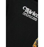 True Rise Morocco Heren Shirts - T shirt Heren met Print - Heren Tshirt met Opdruk - 186-  Zwart