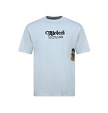 True Rise Marokko Heren Shirts  - T shirt Heren met Print - Heren Tshirt met Opdruk - 186-  Blauw