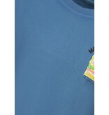 True Rise Heren Tshirt met Opdruk -  Oversized T shirt Heren  - Marrakech T shirt Heren met Print -1858- Blauw
