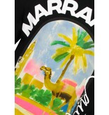 True Rise Oversized T shirt Heren  - Marrakech T shirt Heren met Print - Heren Tshirt met Opdruk -1858- Zwart